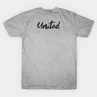 United_distressed_front/back T-Shirt